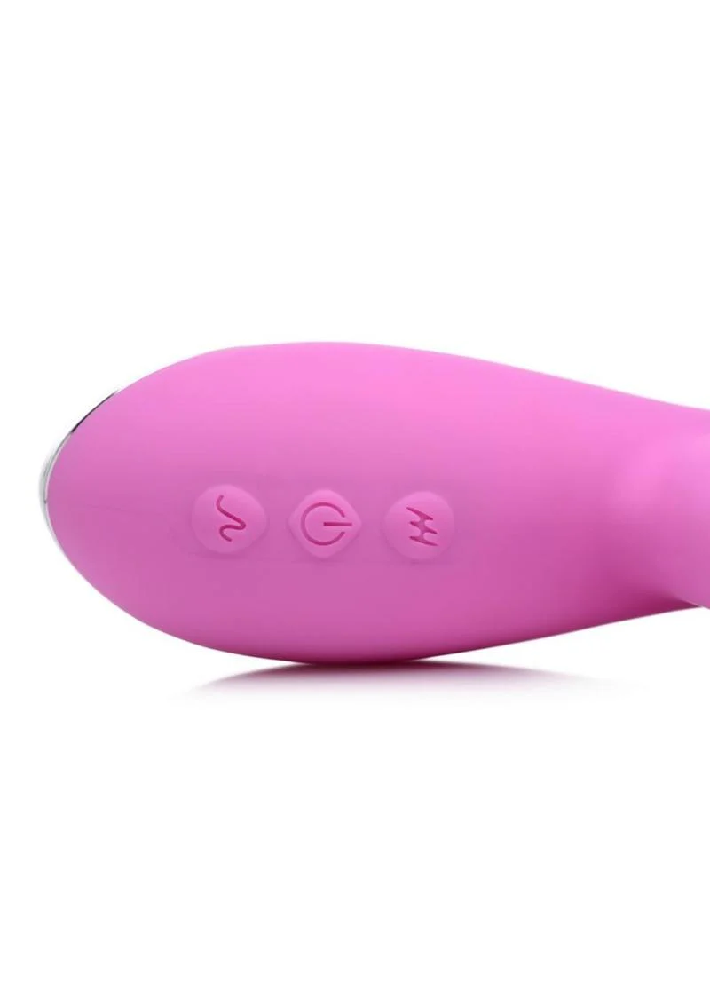 Inmi Shegasm 5 Star Rabbit Suction Come Hither Rechargeable Silicone Vibrator - Image 3