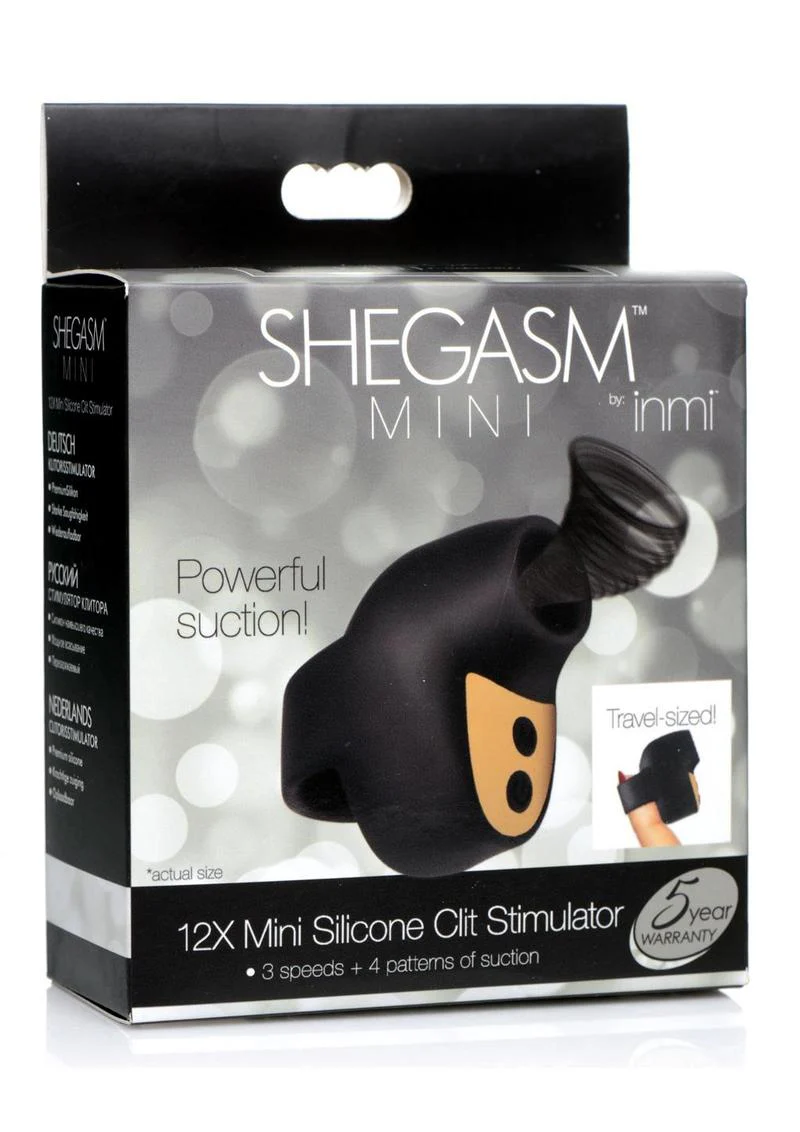 Inmi Shegasm Mini Silicone Rechargeable Clitoral Stimulator - Image 3