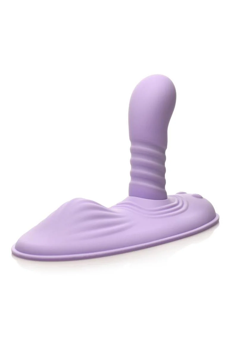 Inmi Thrust N Grind Thrusing and Vibrating Rechargeable Silicone Grinder Pad with Remote - Image 3