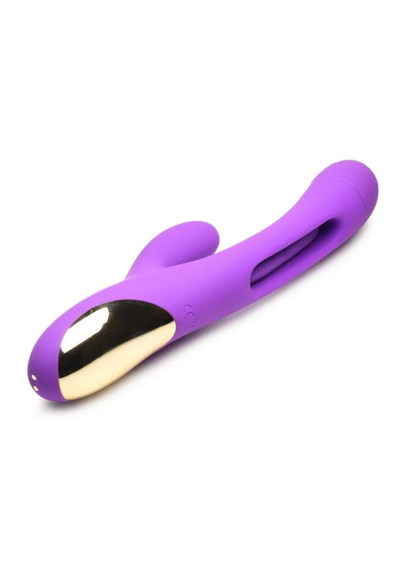 Inmi Tri-Flick Flicking Rechargeable Silicone Rabbit Vibrator - Image 3