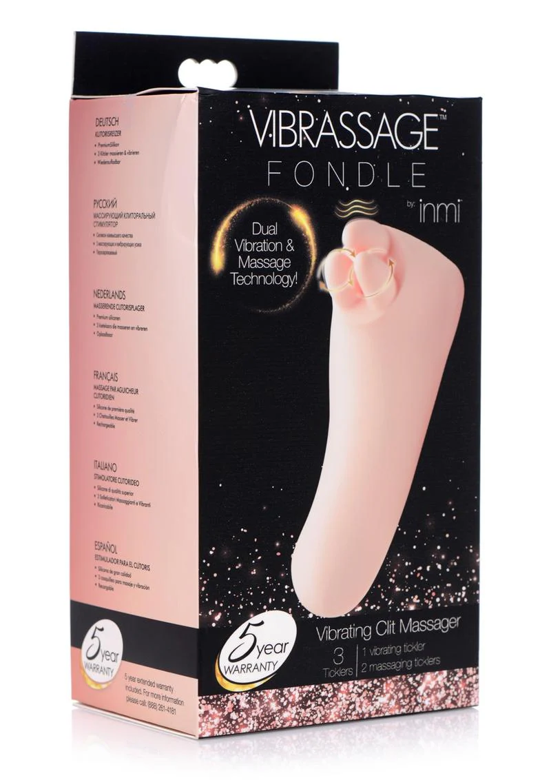 Inmi Vibrassage Fondle Silicone Vibrating Clit - Image 2