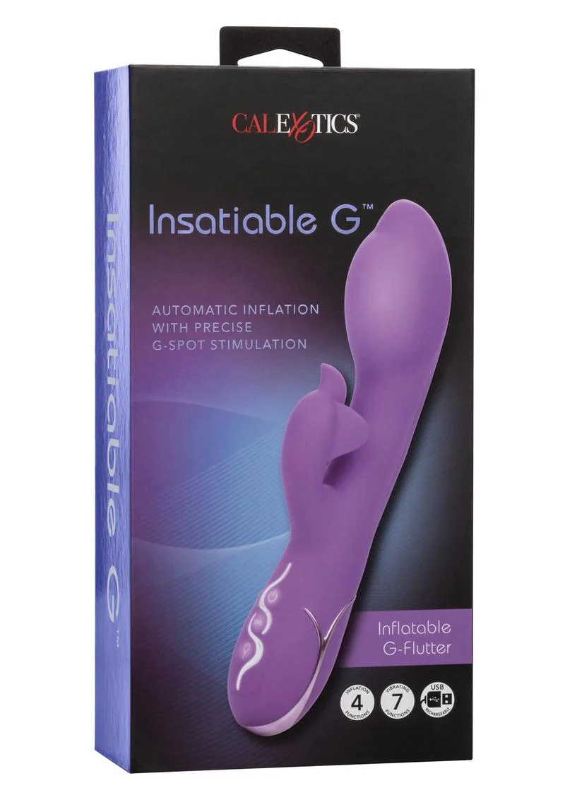 Insatiable G Inflatable G-Flutter Silicone Rechargeable Vibrator - Image 2