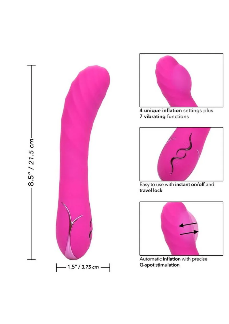 Insatiable G Inflatable G-Wand Silicone Rechargeable Vibrator - Image 4