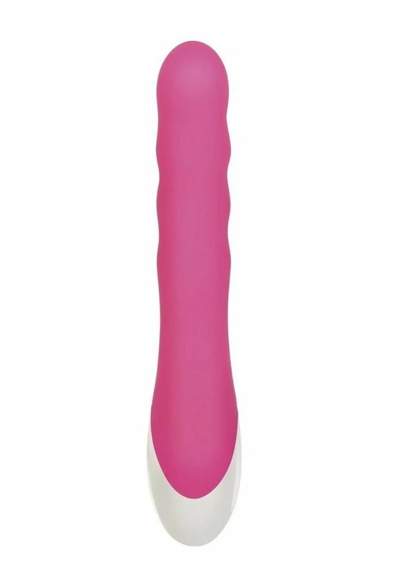 Instant-O Rechargeable Silicone G-Spot Vibrator with Clitoral Suction - Image 3