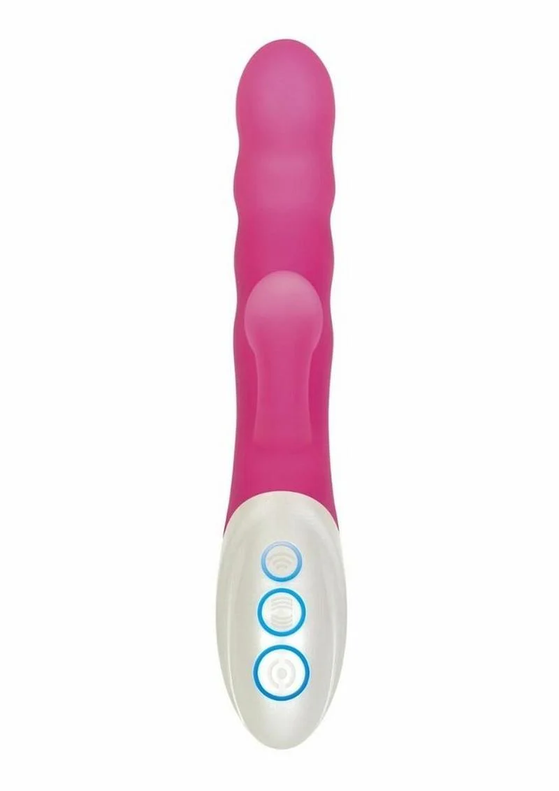 Instant-O Rechargeable Silicone G-Spot Vibrator with Clitoral Suction - Image 4
