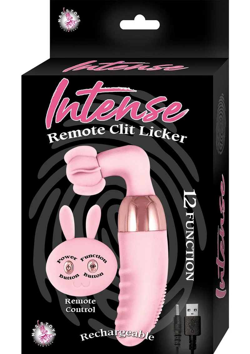 Intense Remote Control Silicone Rechargeable Clit Licker - Image 4