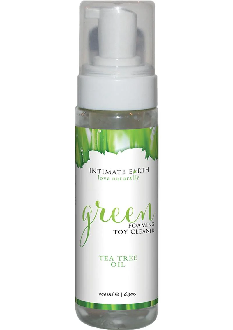 Intimate Earth Green Foaming Toy Cleaner Tea Tree Oil - Image 2