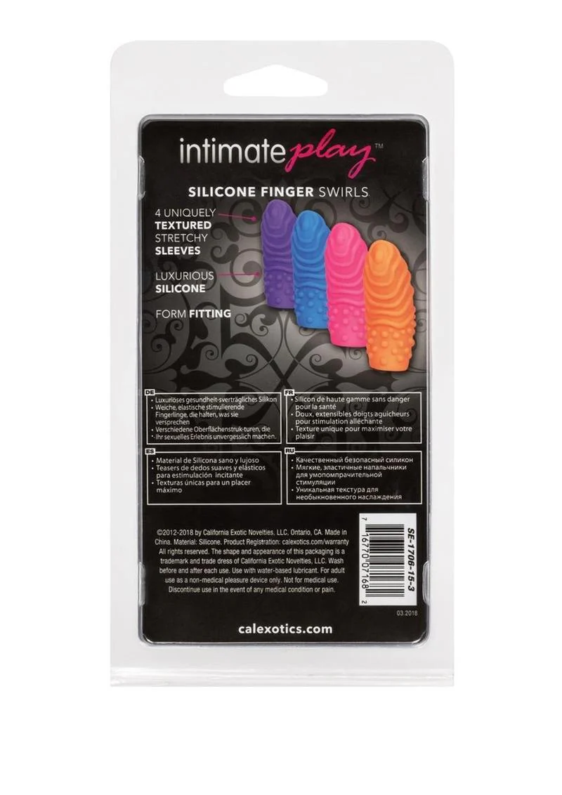 Intimate Play Silicone Finger Swirls Finger Massagers - Image 4
