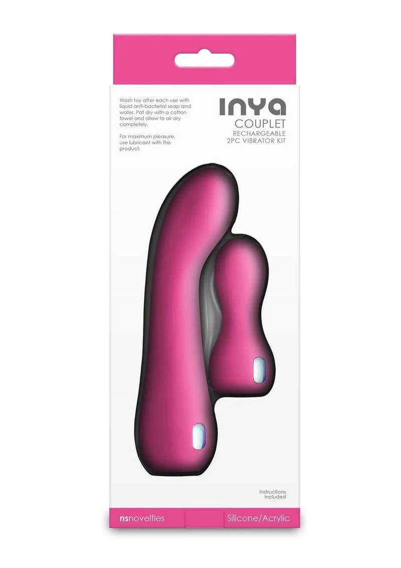 Inya Couplet Rechargeable Silicone Vibrators - Image 4