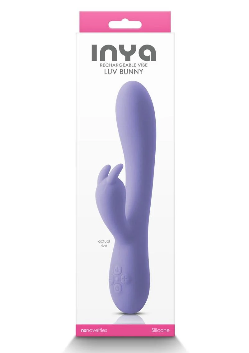 Inya Love Bunny Rechargeable Silicone Rabbit Vibrator - Image 3
