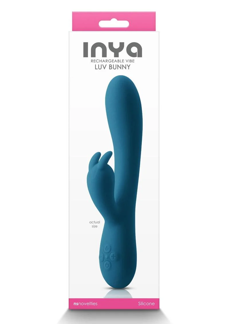 Inya Love Bunny Rechargeable Silicone Rabbit Vibrator - Image 5