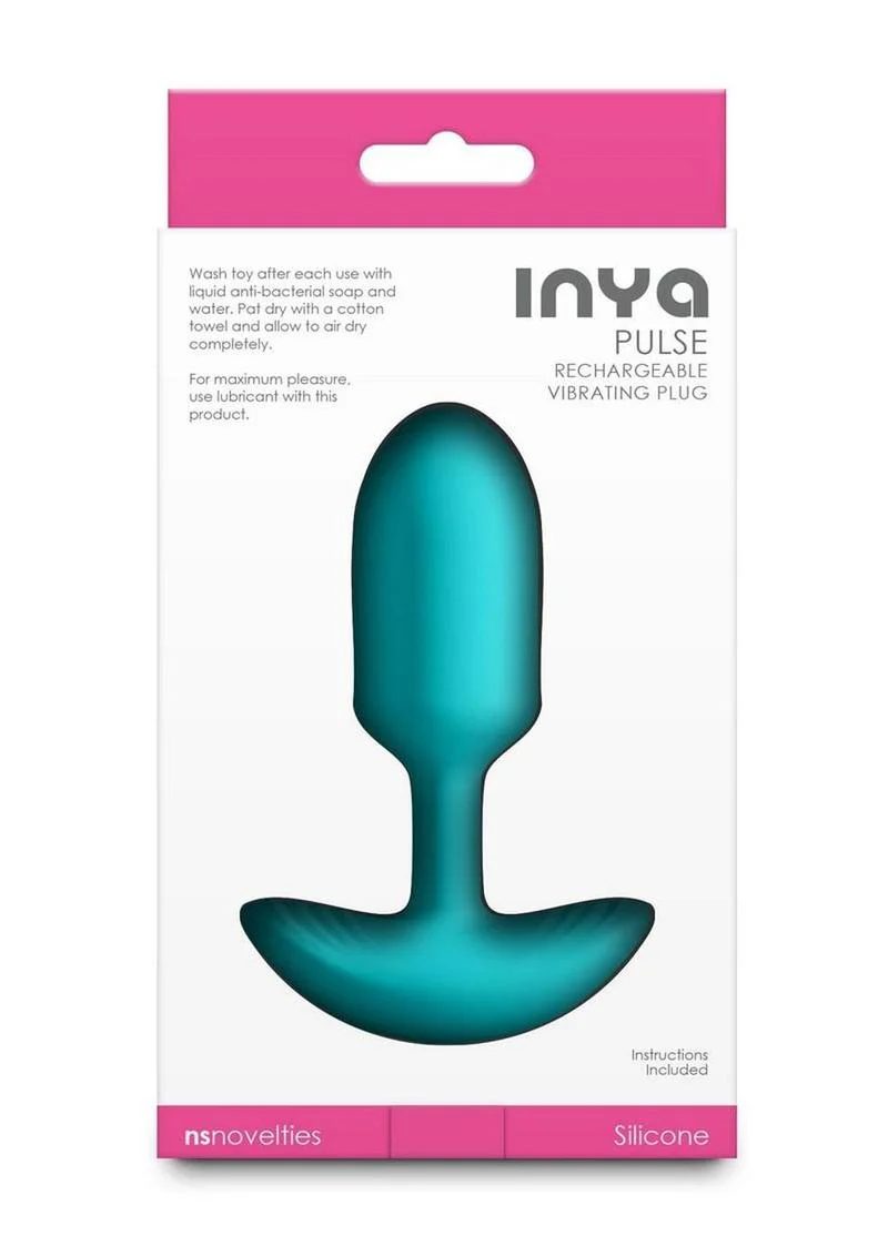 Inya Pulse Rechargeable Silicone Anal Plug - Image 4