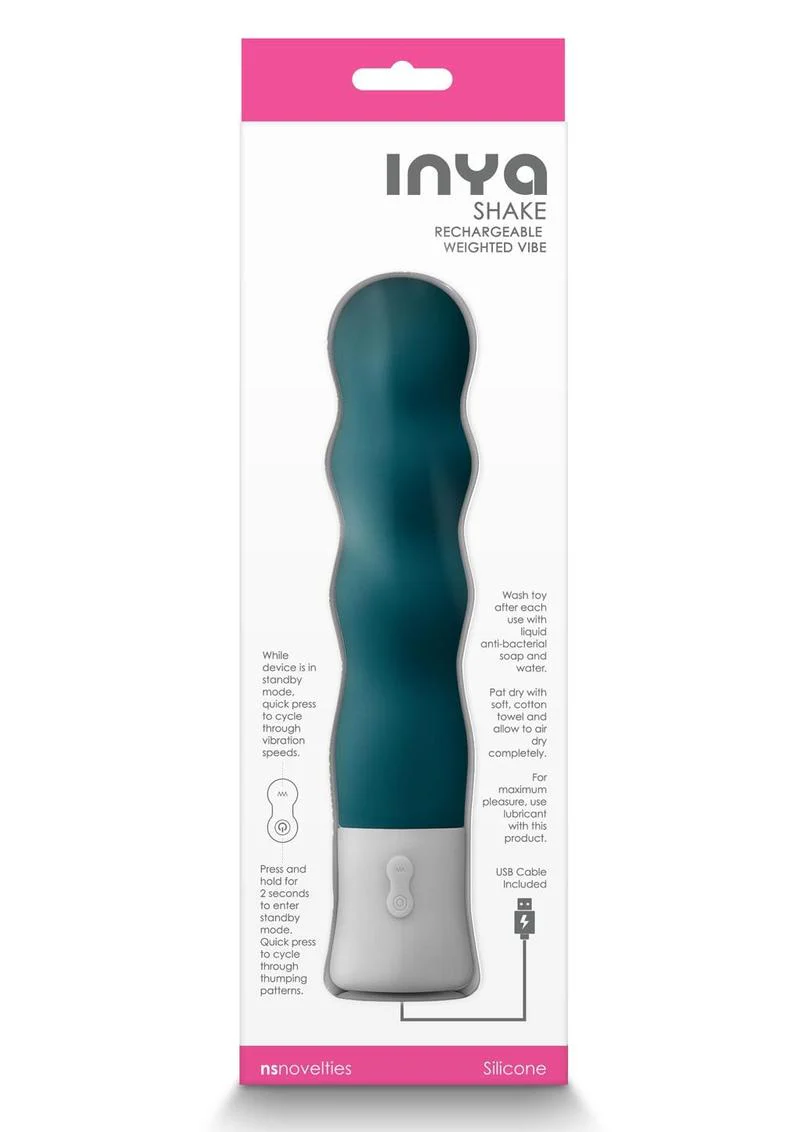 Inya Shake Rechargeable Silicone Vibrator - Image 6