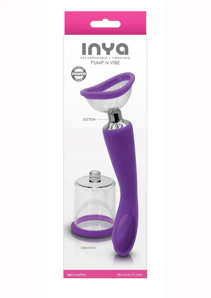 Inya Silicone Rechargeable Pump and Vibrator - Image 6