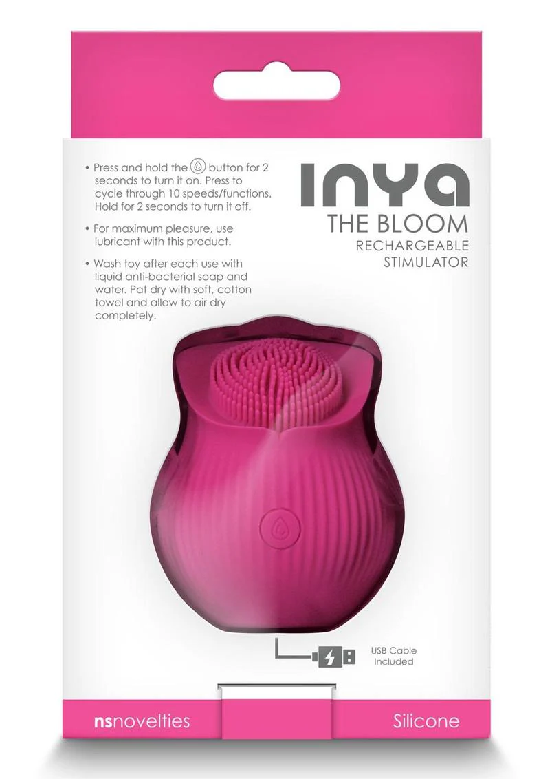 Inya The Bloom Rechargeable Silicone Clitoral Stimulator - Image 4