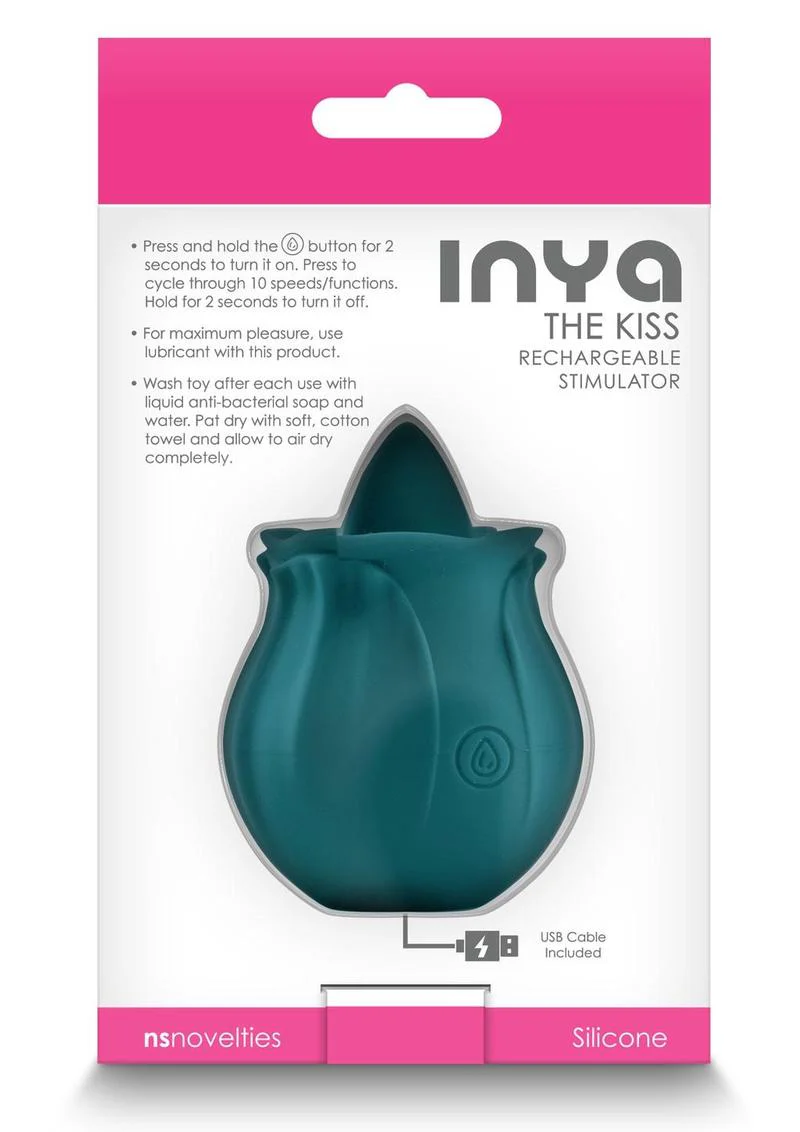 Inya The Kiss Rechargeable Silicone Clitoral Stimulator - Image 6