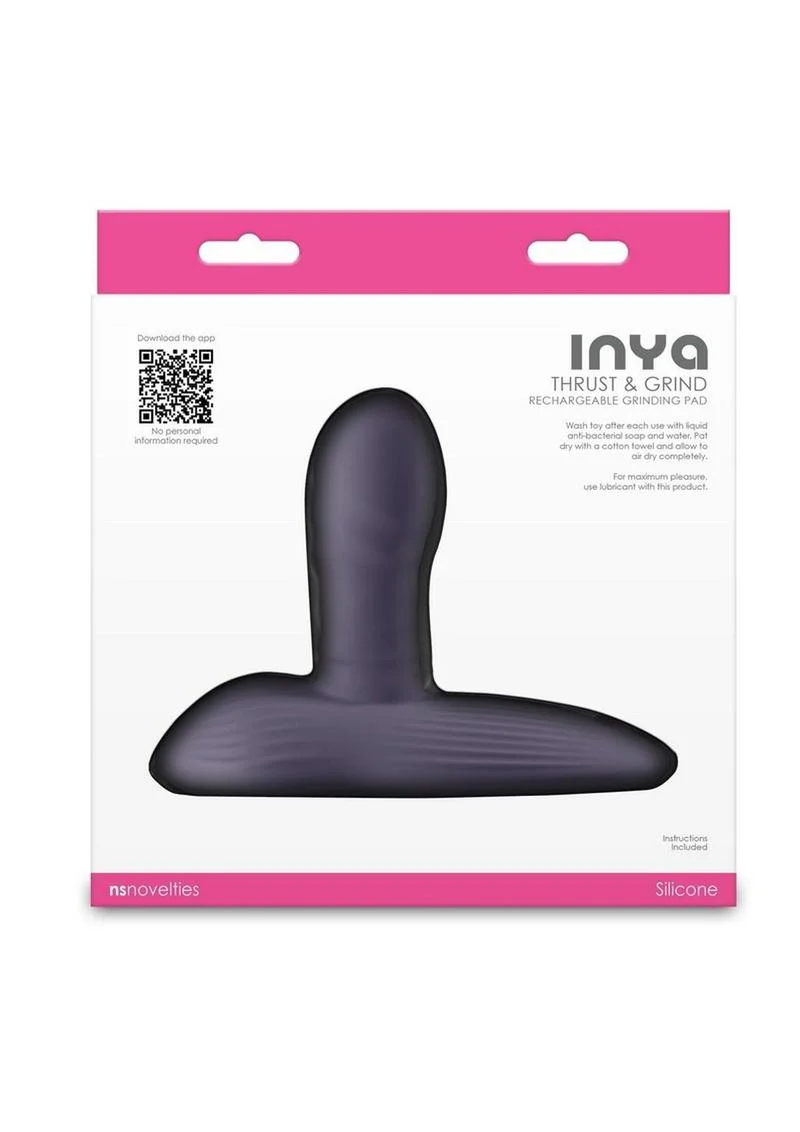 Inya Thrust and Grind Rechargeable Silicone Vibrator - Image 4