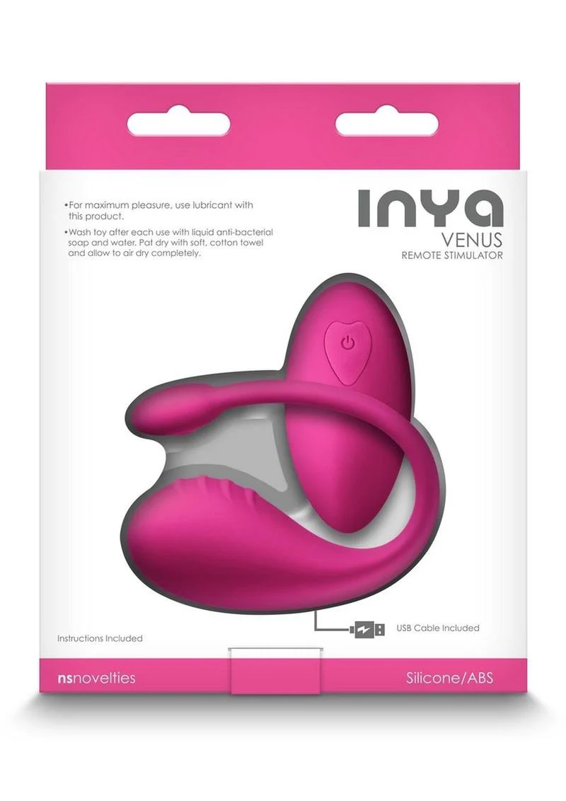 Inya Venus Rechargeable Silicone Vibrator with Remote Control - Image 5
