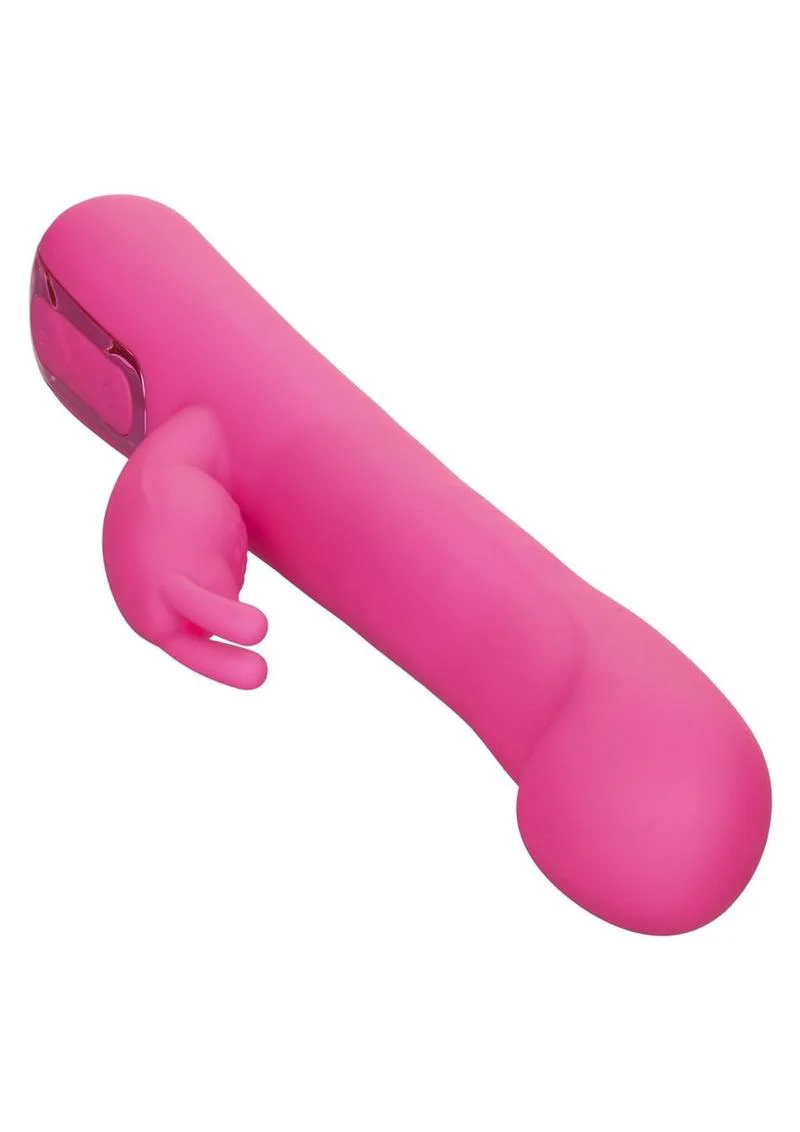 Jack Rabbit Elite Beaded G Rabbit Silicone Rechargeable Vibrator with Clitoral Stimulator - Image 3