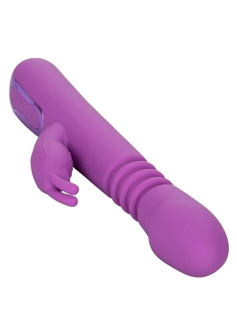 Jack Rabbit Elite Thrusting Rabbit Silicone Rechargeable Vibrator - Image 3