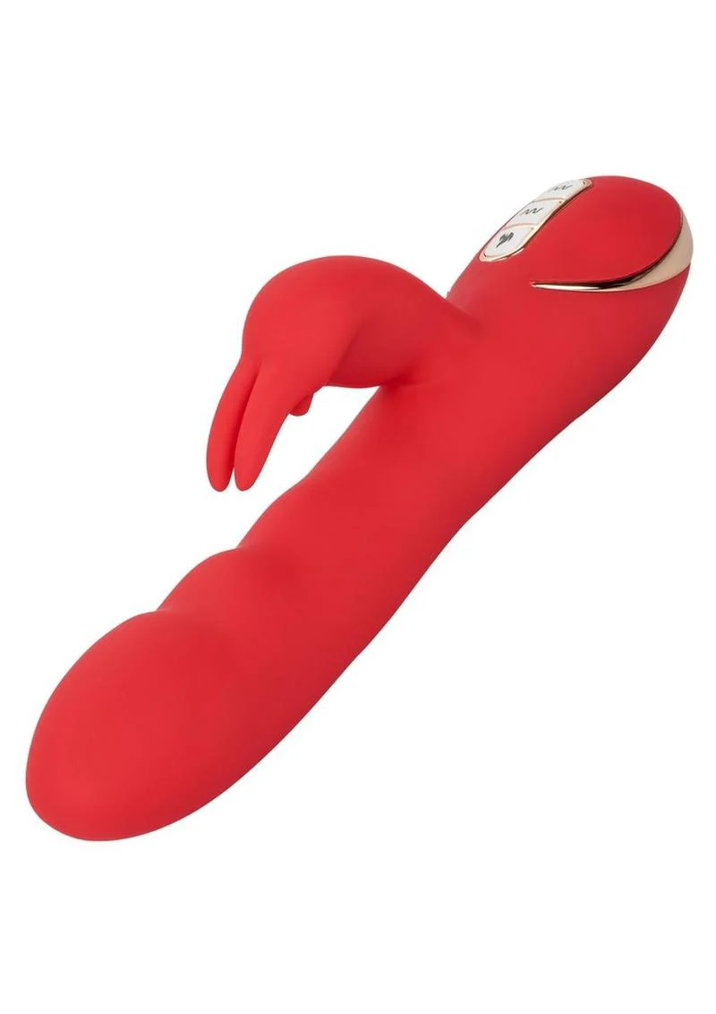 Jack Rabbit Signature Heated Silicone Ultra-Soft Rabbit Rechargeable Vibrator - Image 3