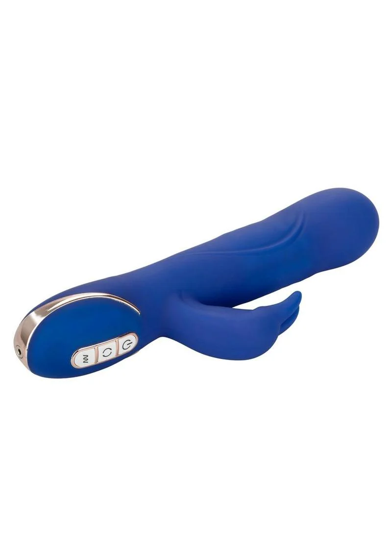 Jack Rabbit Signature Silicone Rotating Beaded Rabbit Vibrator Multi Function USB Rechargeable Waterproof - Image 4