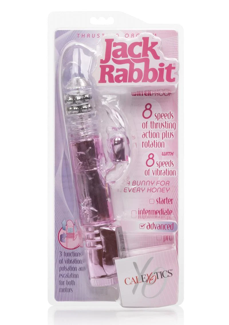 Jack Rabbit Thrusting Orgasm Beaded Rabbit Vibrator - Image 2
