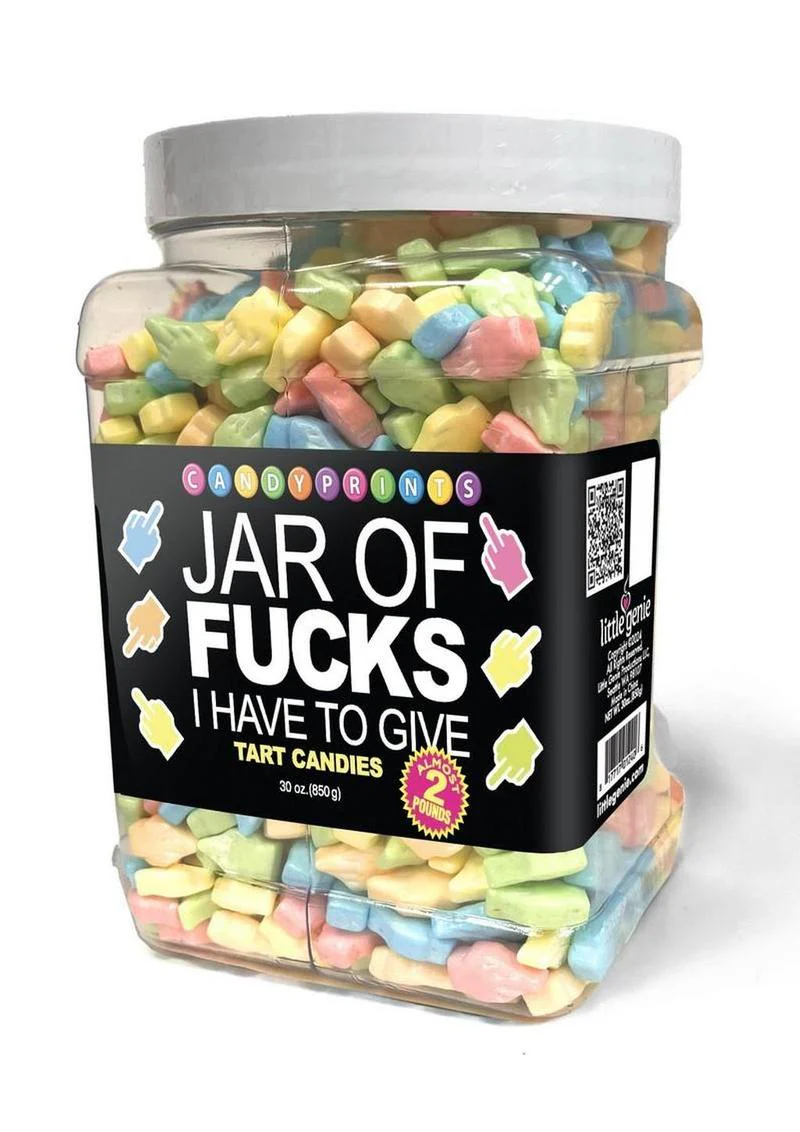 Jar Of Fucks I Have to Give Candy