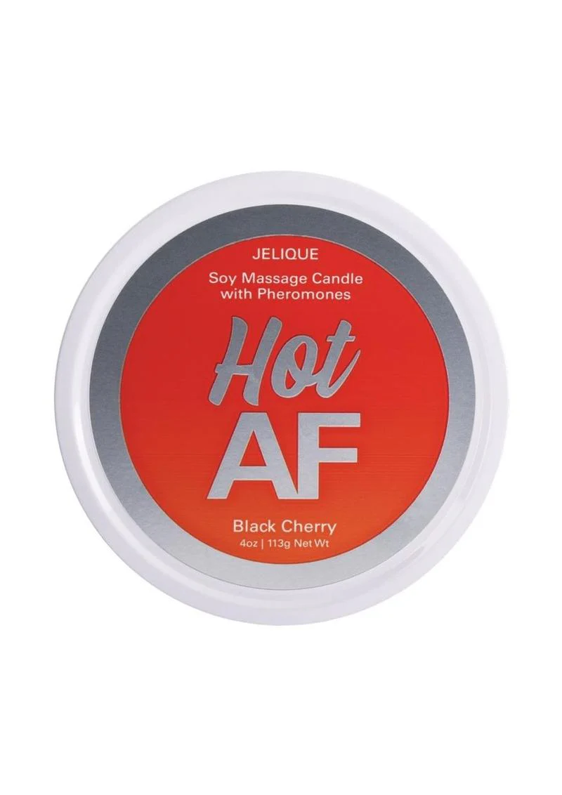 Jelique Massage Candle Pheromone Hot AF Black Cherry - Image 3
