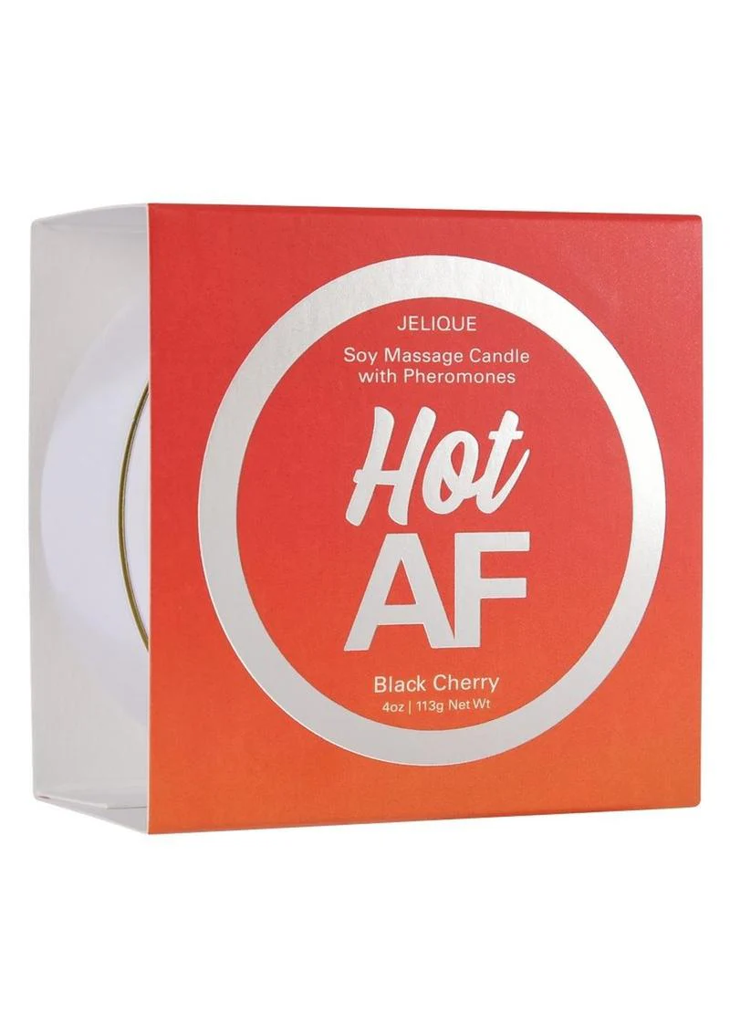 Jelique Massage Candle Pheromone Hot AF Black Cherry - Image 4