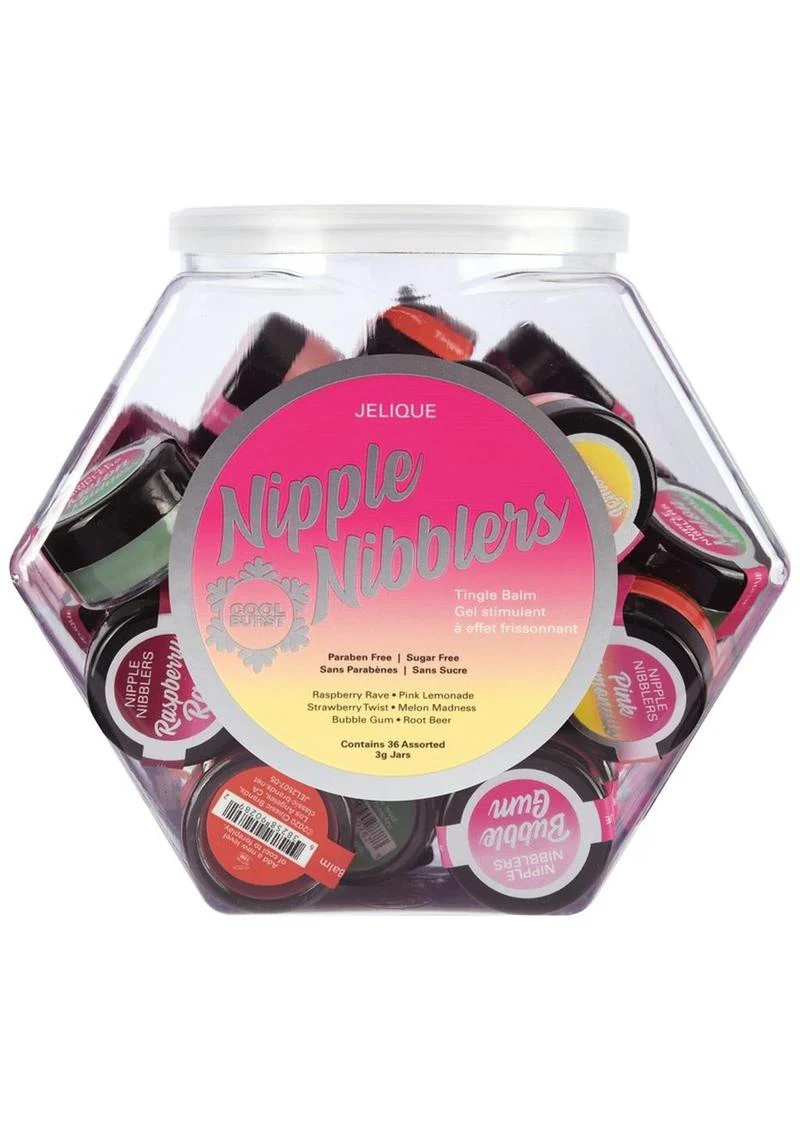 Jelique Nipple Nibblers Tingle Balm Assorted 3 Gm. (Display Bowl/36pcs. - Image 2