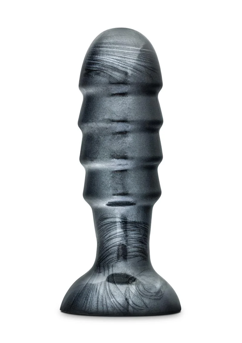 Jet Bruiser Butt Plug - Carbon Metallic