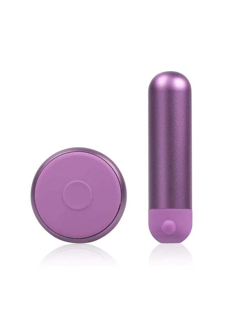 Jimmyjane Mini Chroma Metal Rechargeable Bullet with Remote - Image 2