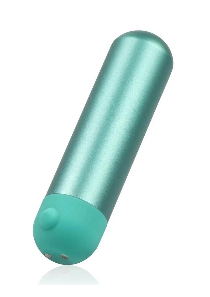 Jimmyjane Mini Chroma Metal Rechargeable Bullet with Remote - Image 4