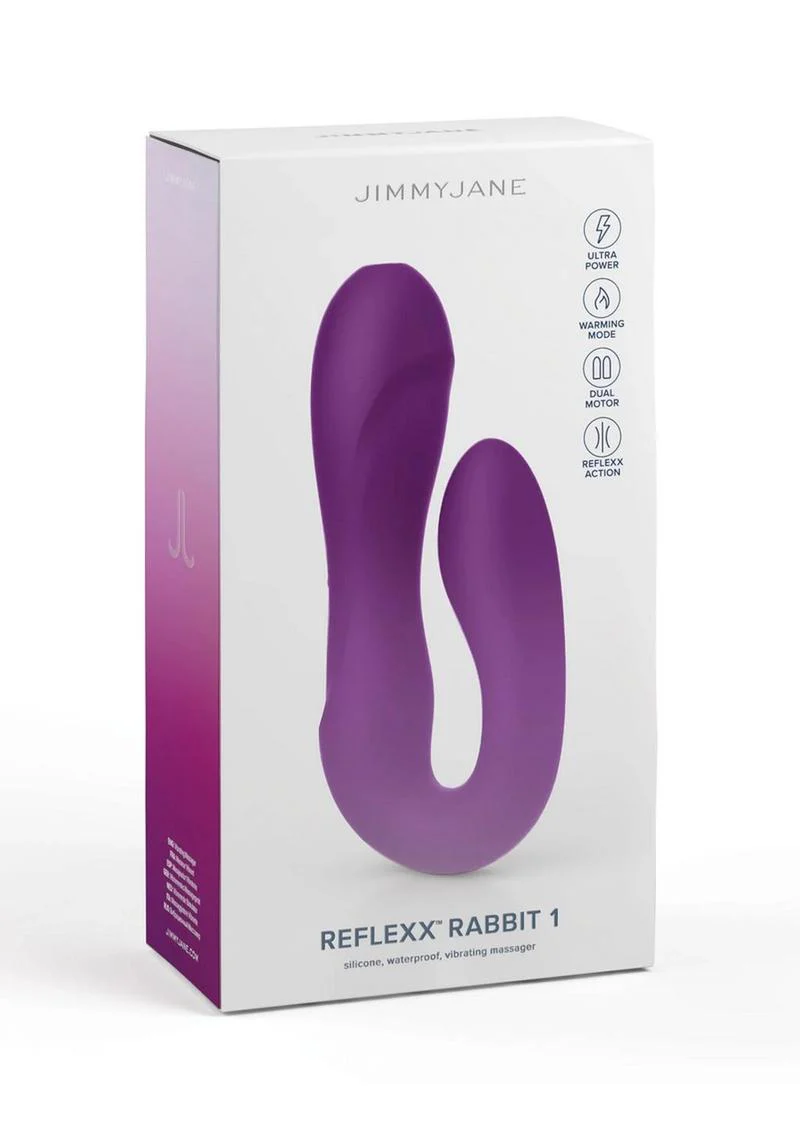 Jimmyjane Reflexx Rabbit 1 Rechargeable Silicone Vibrator - Image 2