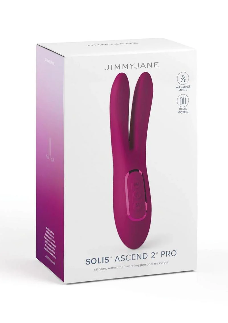 Jimmyjane Solis Ascend 2 Pro Rechargeable Silicone Warming Vibrator - Image 2
