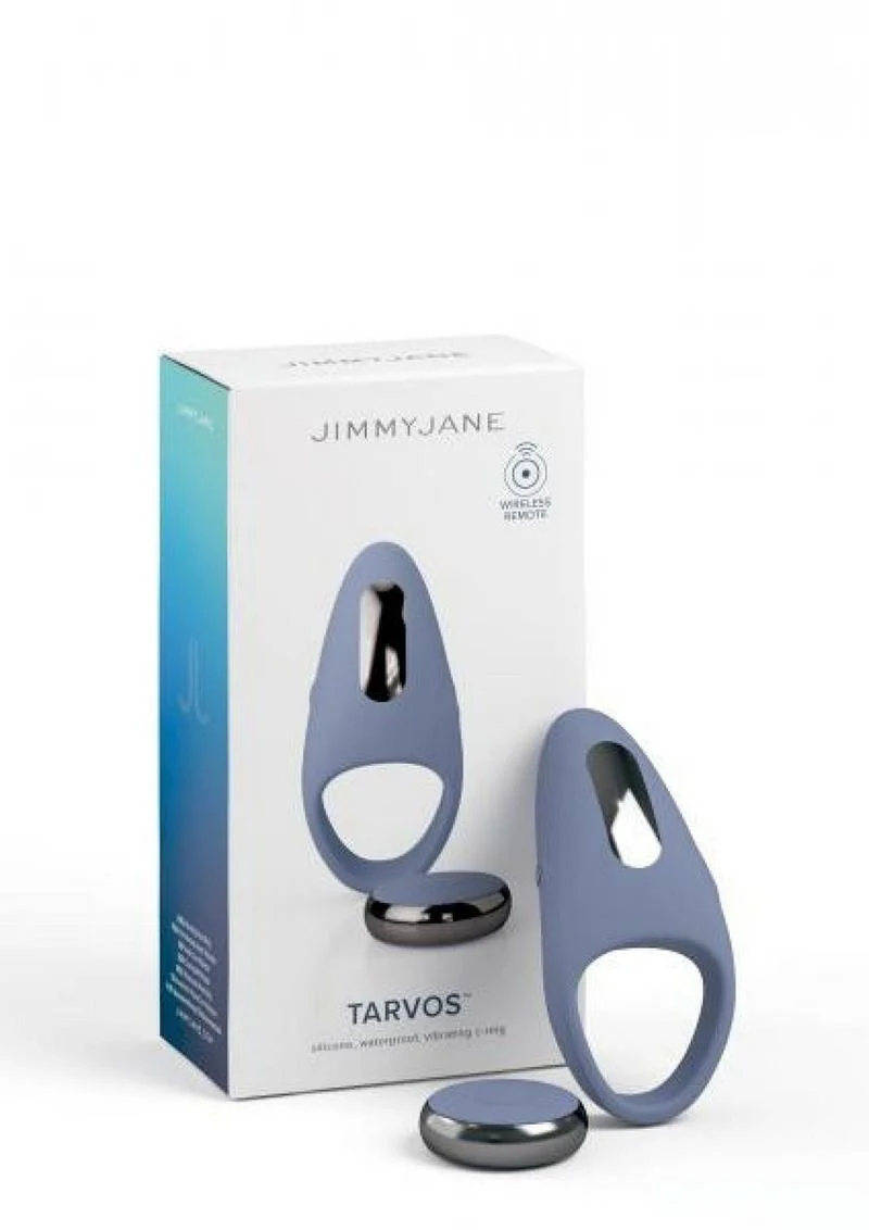 Jimmyjane Tarvos Rechargeable Silicone Cock Ring with Remote - Image 2
