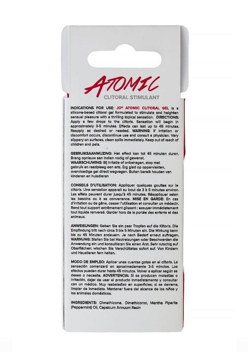 JO Atomic Silicone Clitoral Stimulant Gel - Image 2