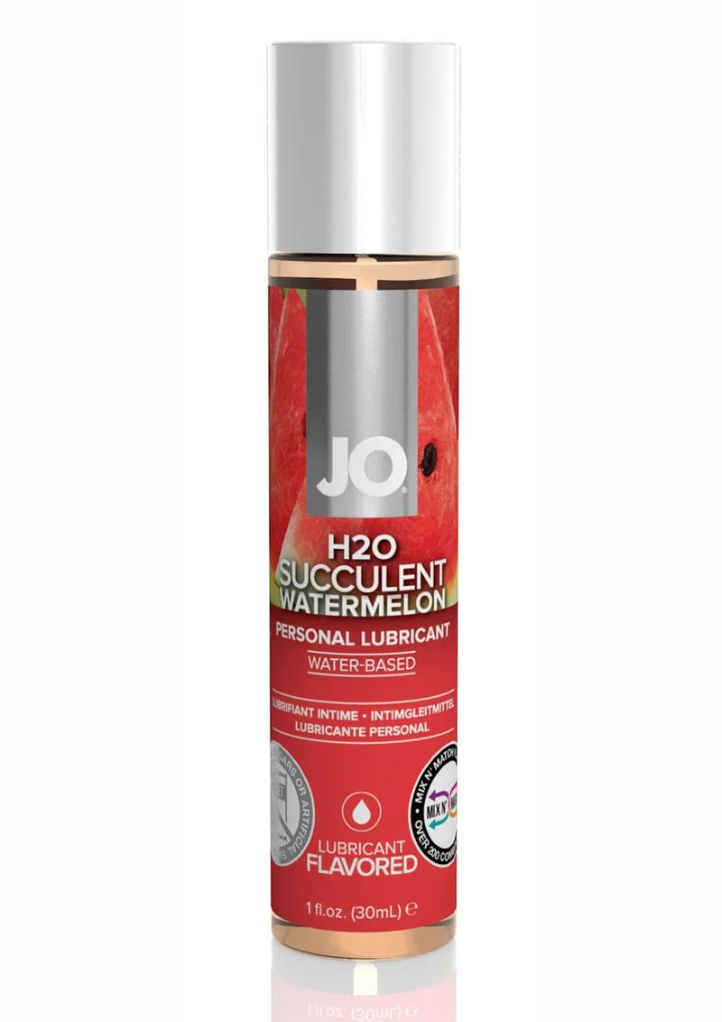 JO H2o Water Based Flavored Lubricant Succulent Watermelon