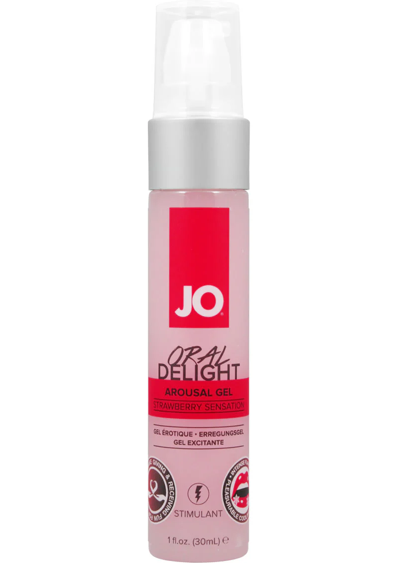 JO Oral Delight Flavored Arousal Gel Strawberry