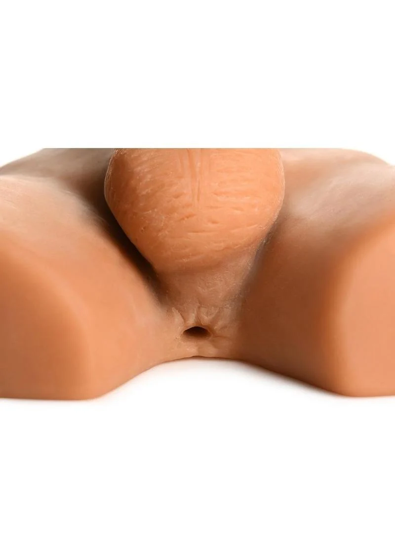 Jock Ass Masturbator with Poseable Dildo - Image 4