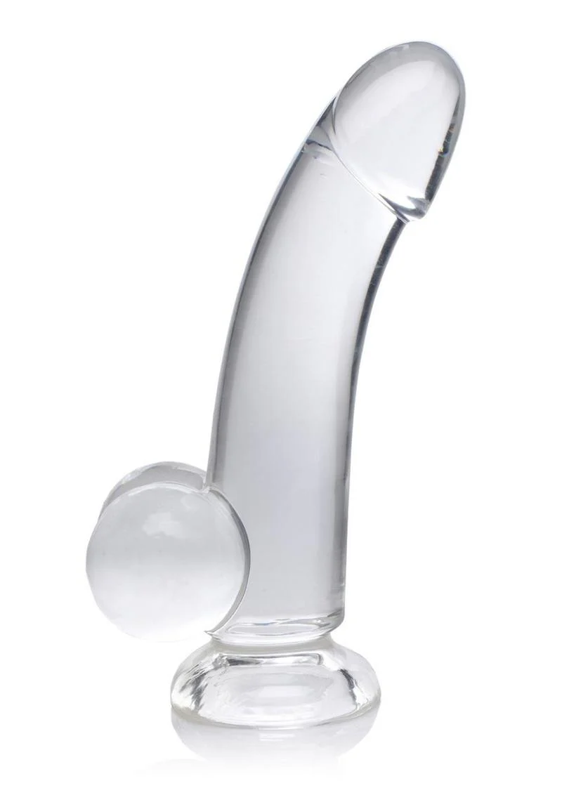 Jock C-Thru Dildo with Balls