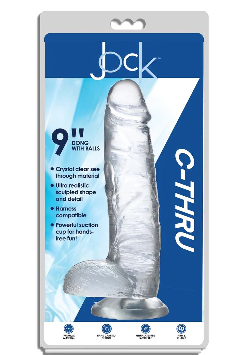 Jock C-Thru Realistic Dong with Balls - Image 22