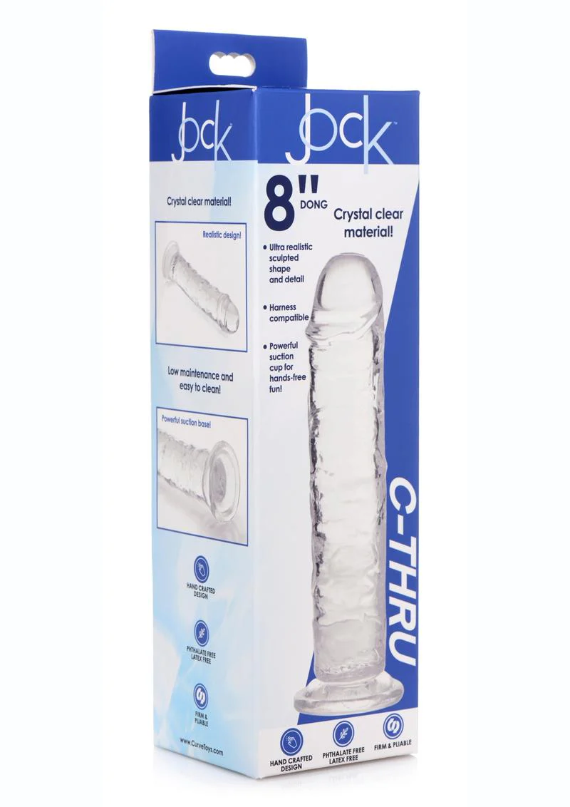 Jock C-Thru Slim Realistic Dong - Image 2