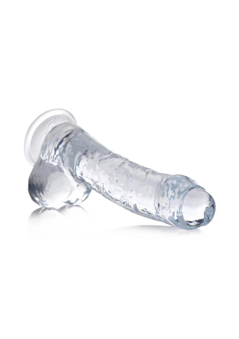 Jock C-Thru Slim Realistic Dong with Balls - Image 4