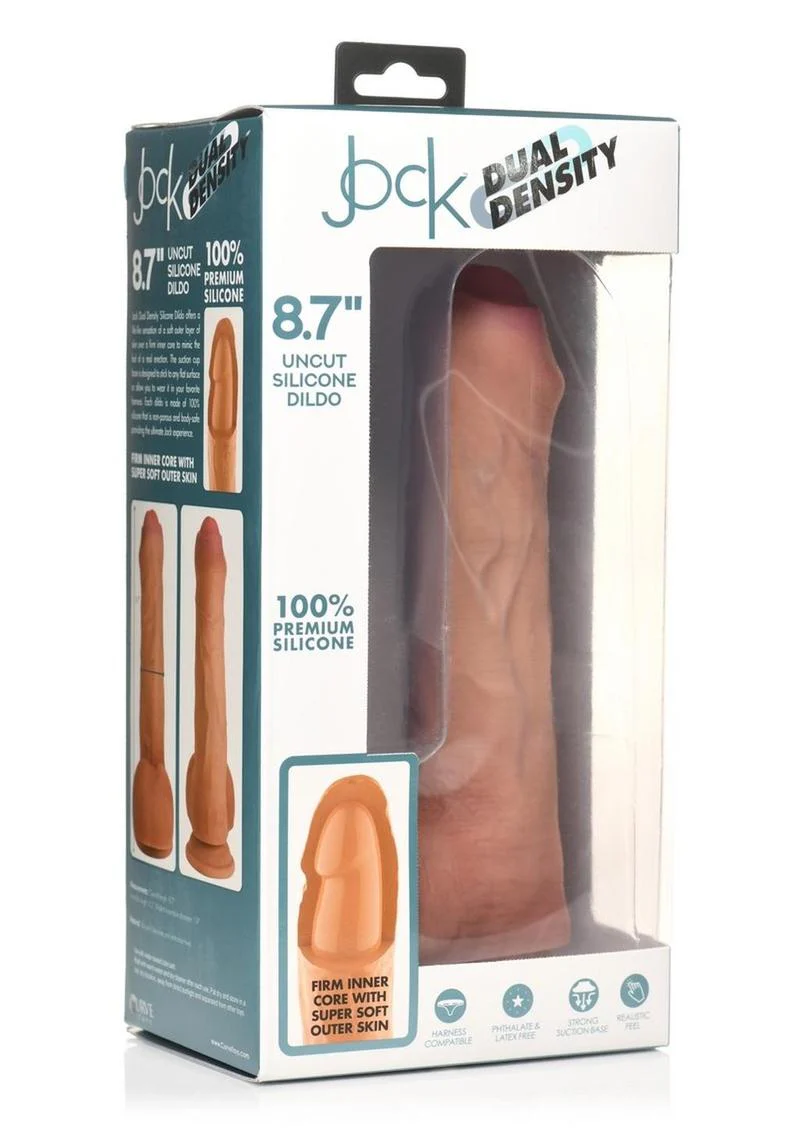 Jock Dual Density Uncut Dildo - Image 2