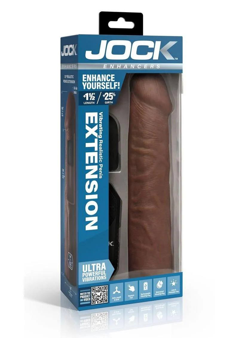 Jock Enhancers Vibrating Penis Extension Sleeve with Remote Control - Image 7