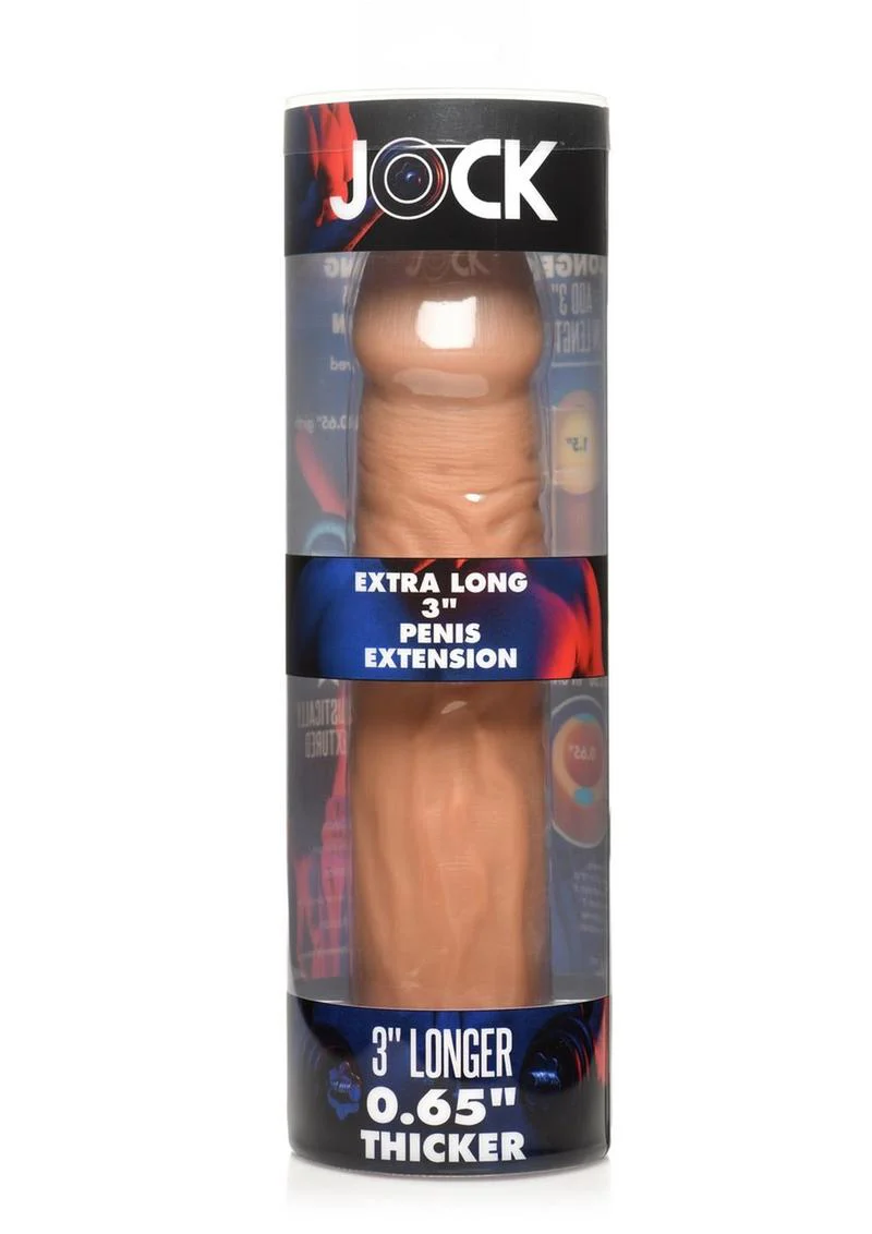 Jock Extra Long Penis Extension Sleeve - Image 13