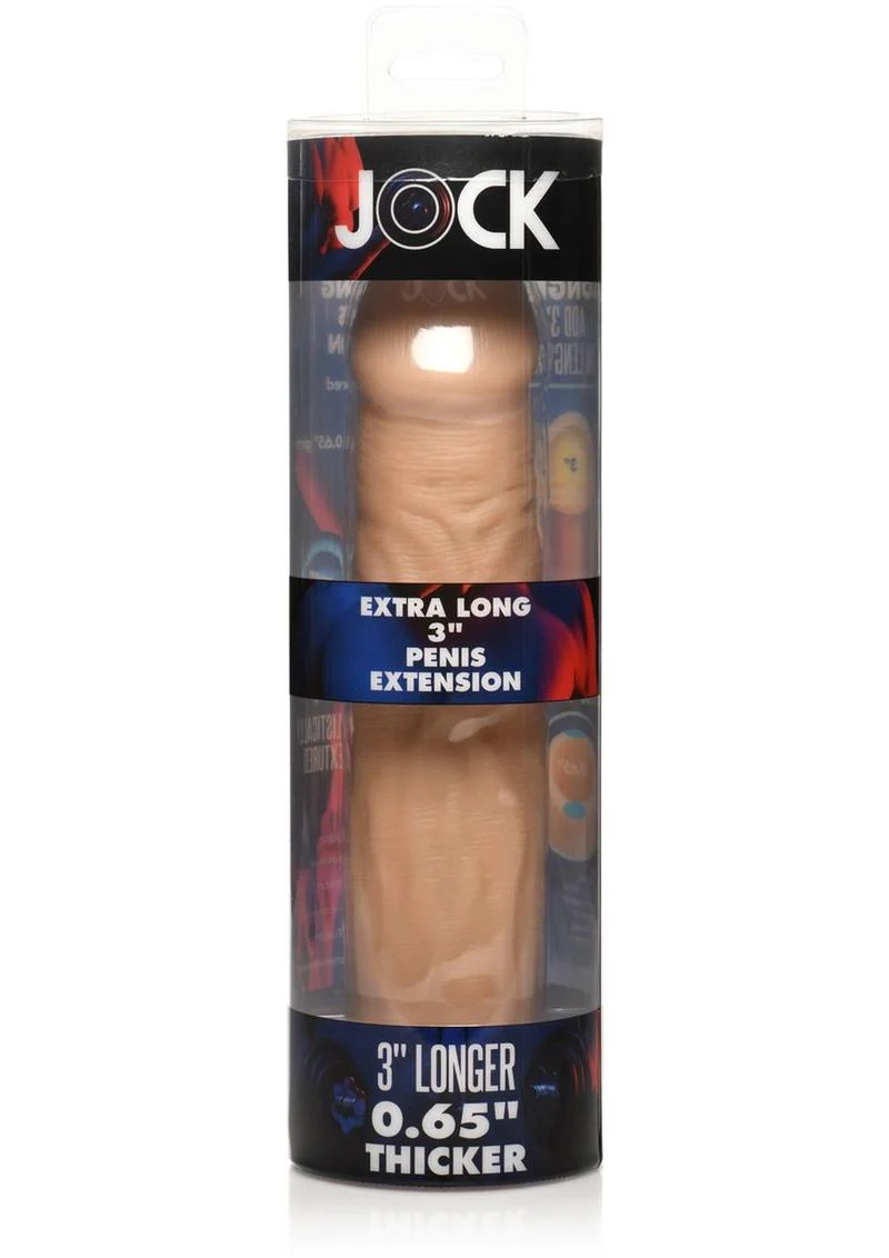 Jock Extra Long Penis Extension Sleeve - Image 7
