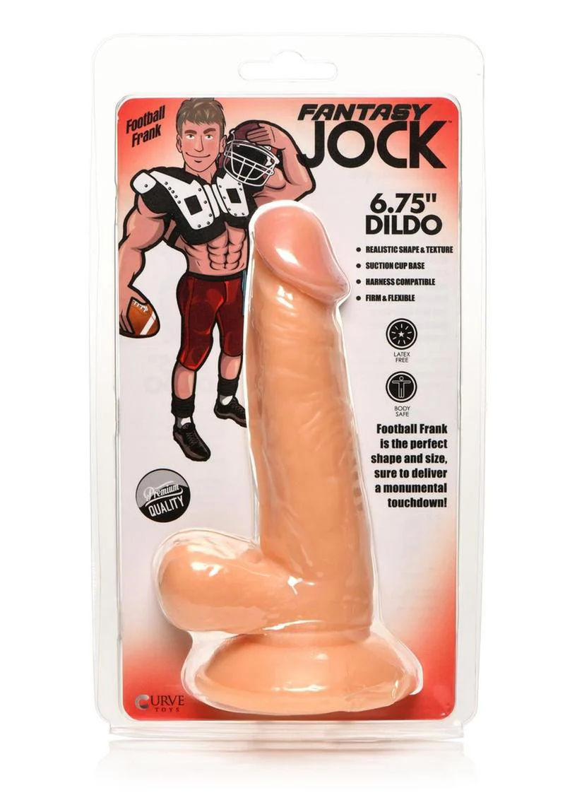 Jock Football Frank Dildo with Balls - Image 2